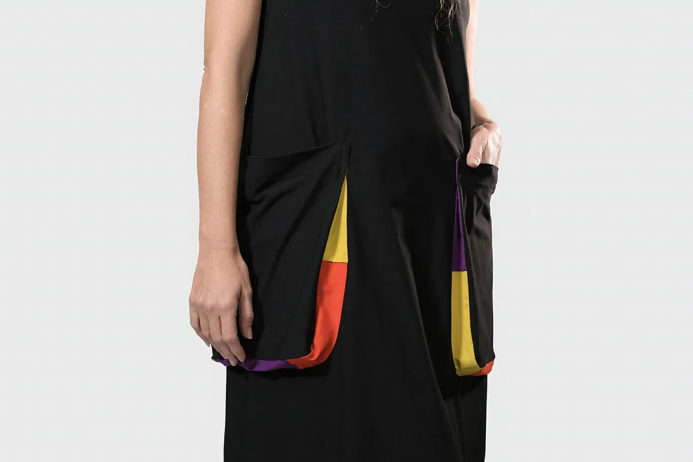 Women Alembika Plus<Tekbika Poppy Sleeveless Pocket Dress, Multi