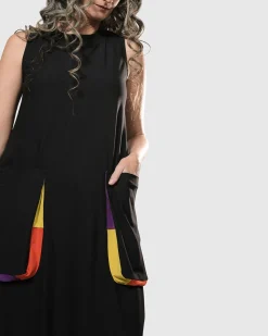 Women Alembika Plus<Tekbika Poppy Sleeveless Pocket Dress, Multi