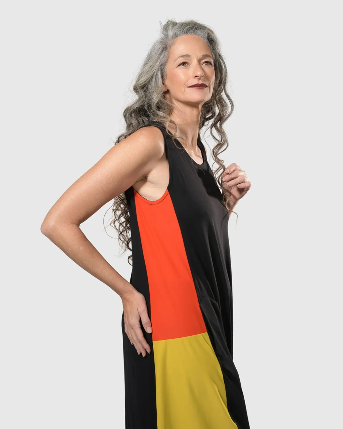 Women Alembika Plus<Tekbika Sarah Sleeveless Cocoon Dress, Multi