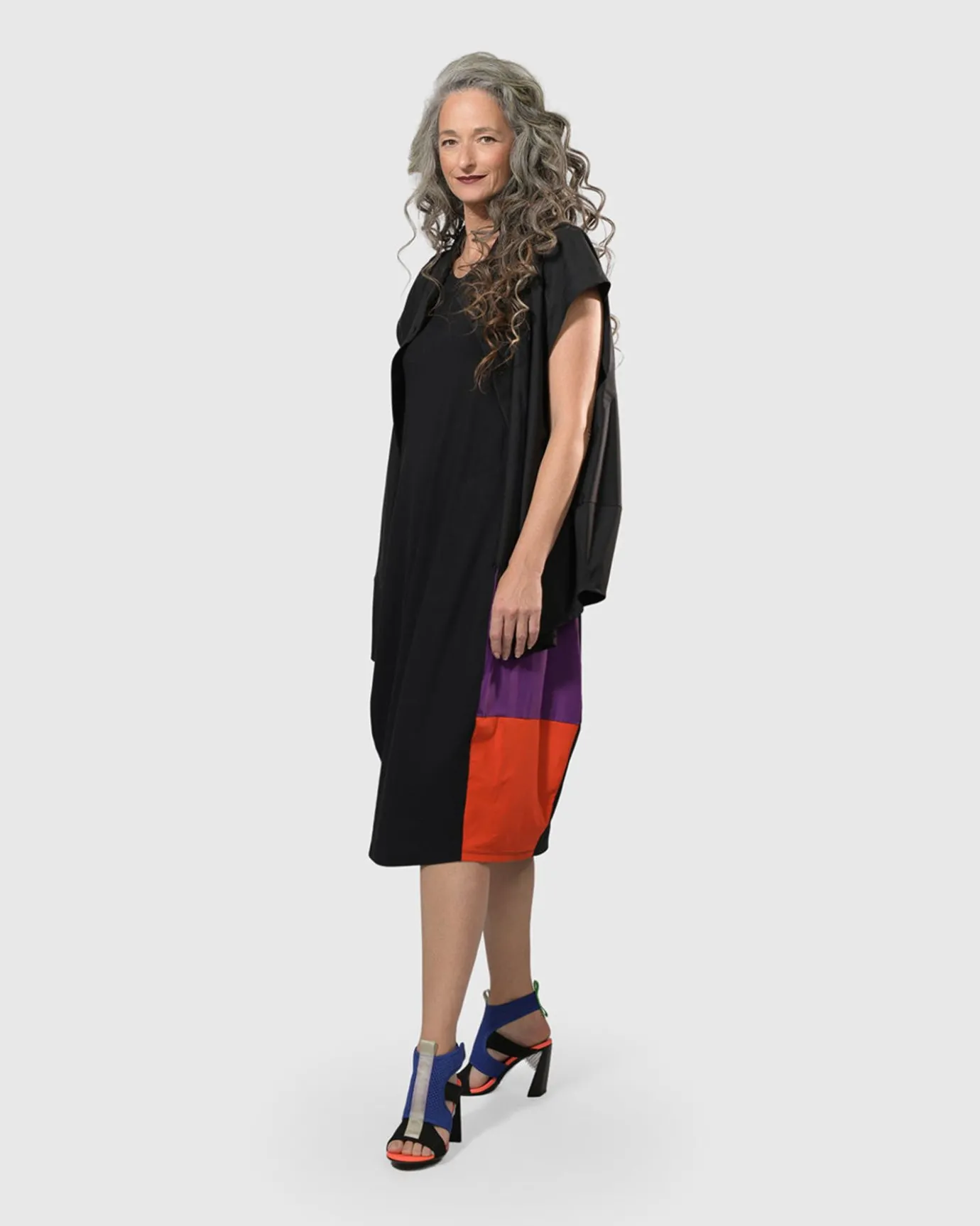 Women Alembika Plus<Tekbika Sarah Sleeveless Cocoon Dress, Multi