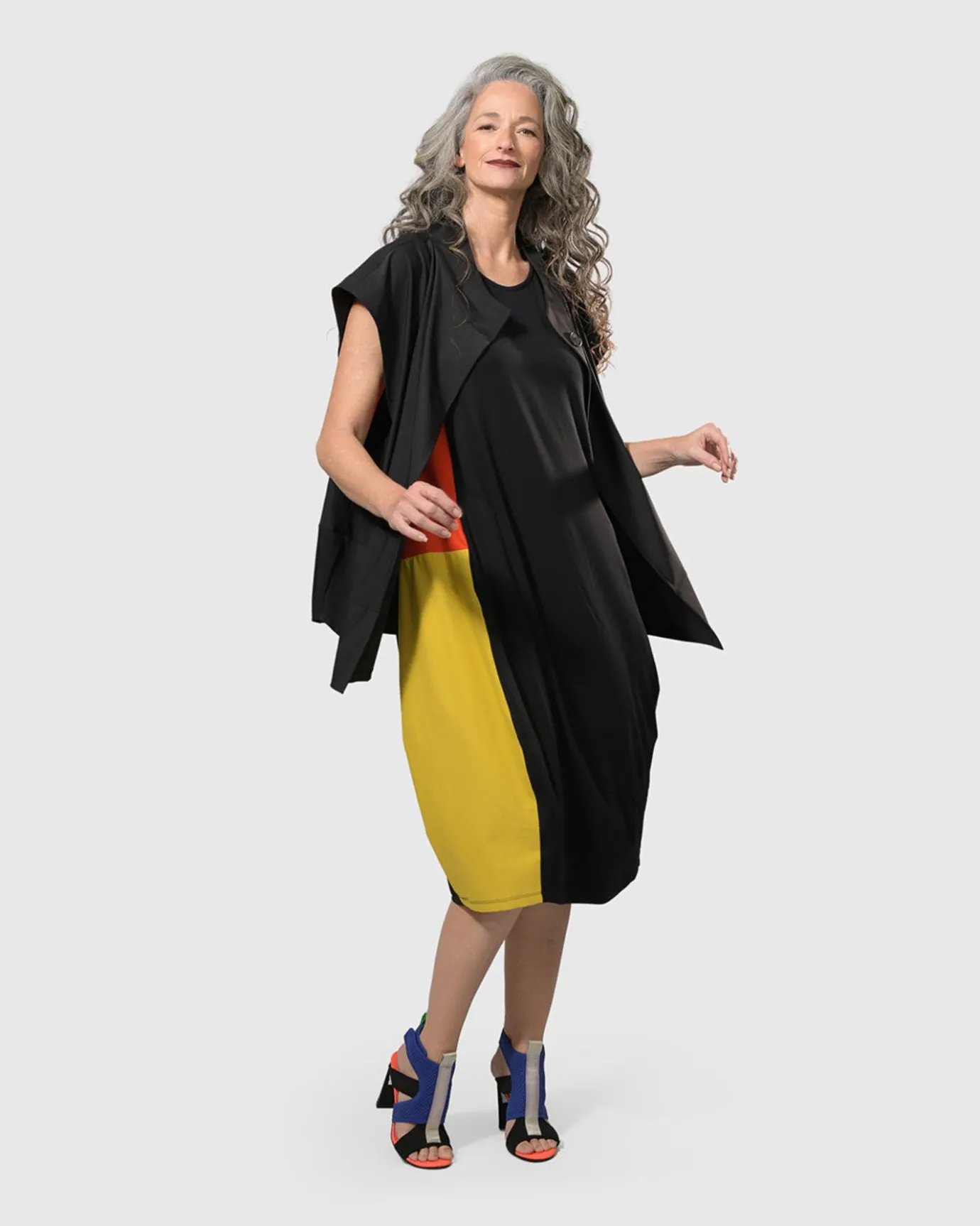 Women Alembika Dresses<Tekbika Sarah Sleeveless Cocoon Dress, Multi