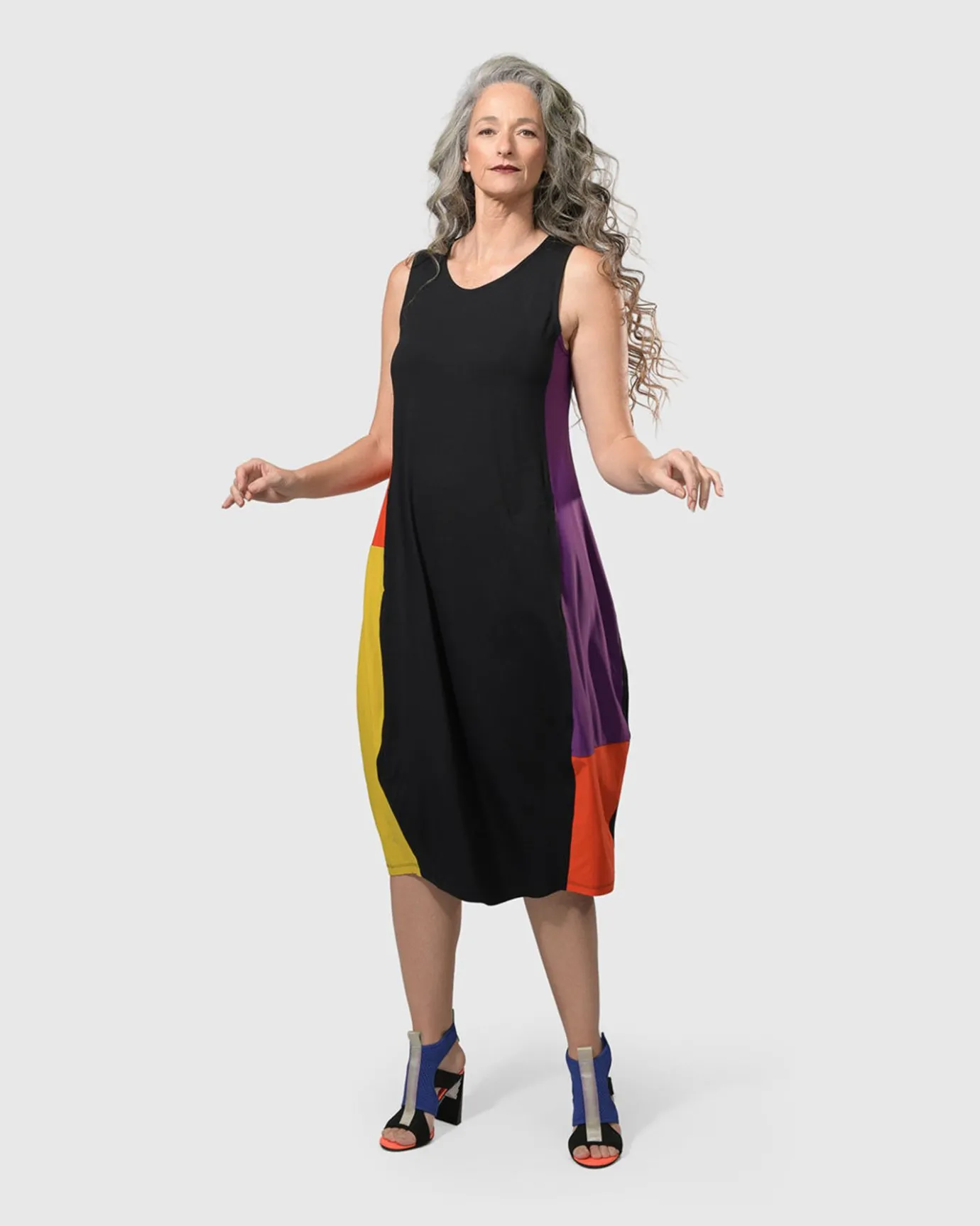 Women Alembika Dresses<Tekbika Sarah Sleeveless Cocoon Dress, Multi