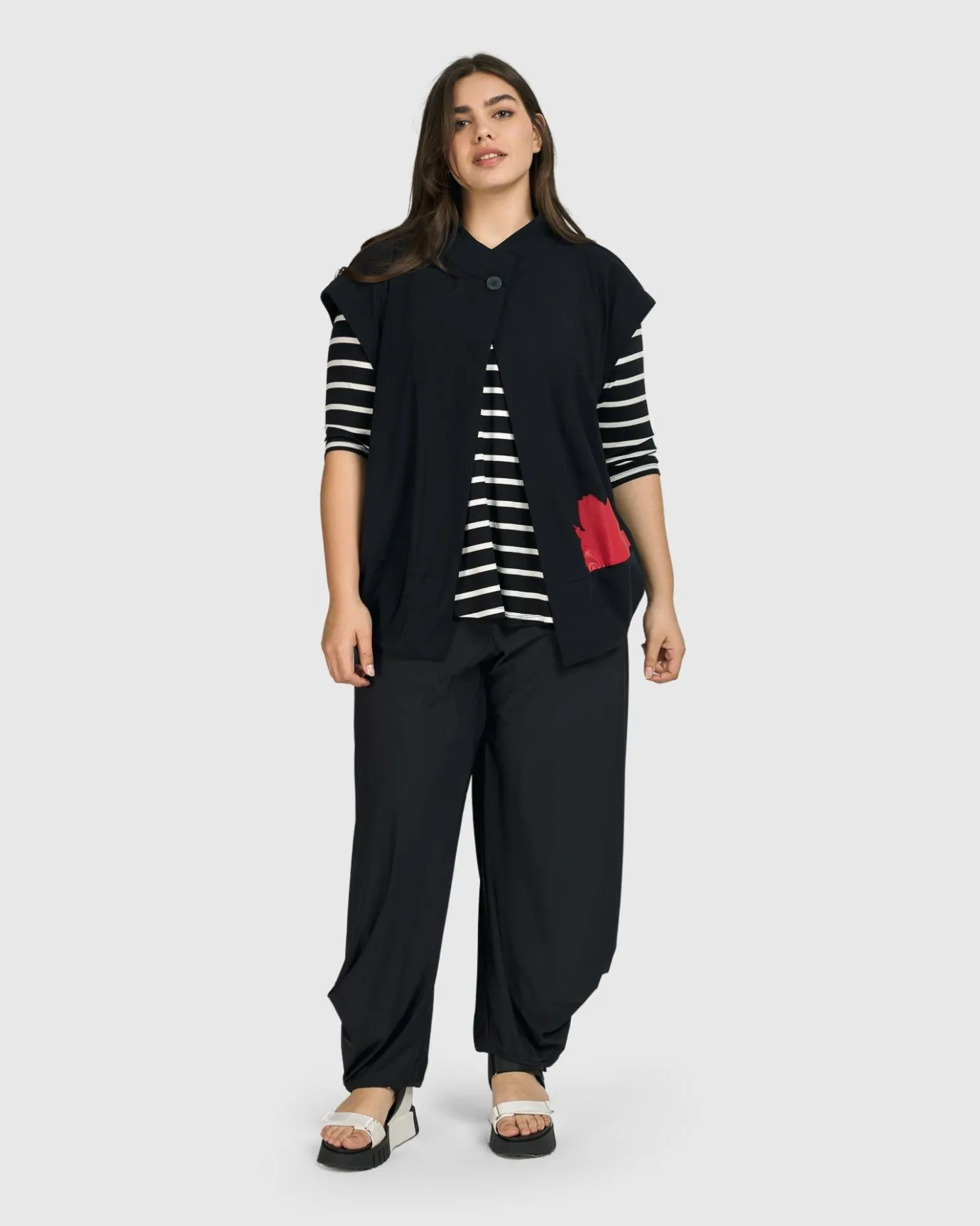 Women Alembika Plus<Tekbika Versaille Go-To Vest, Flower