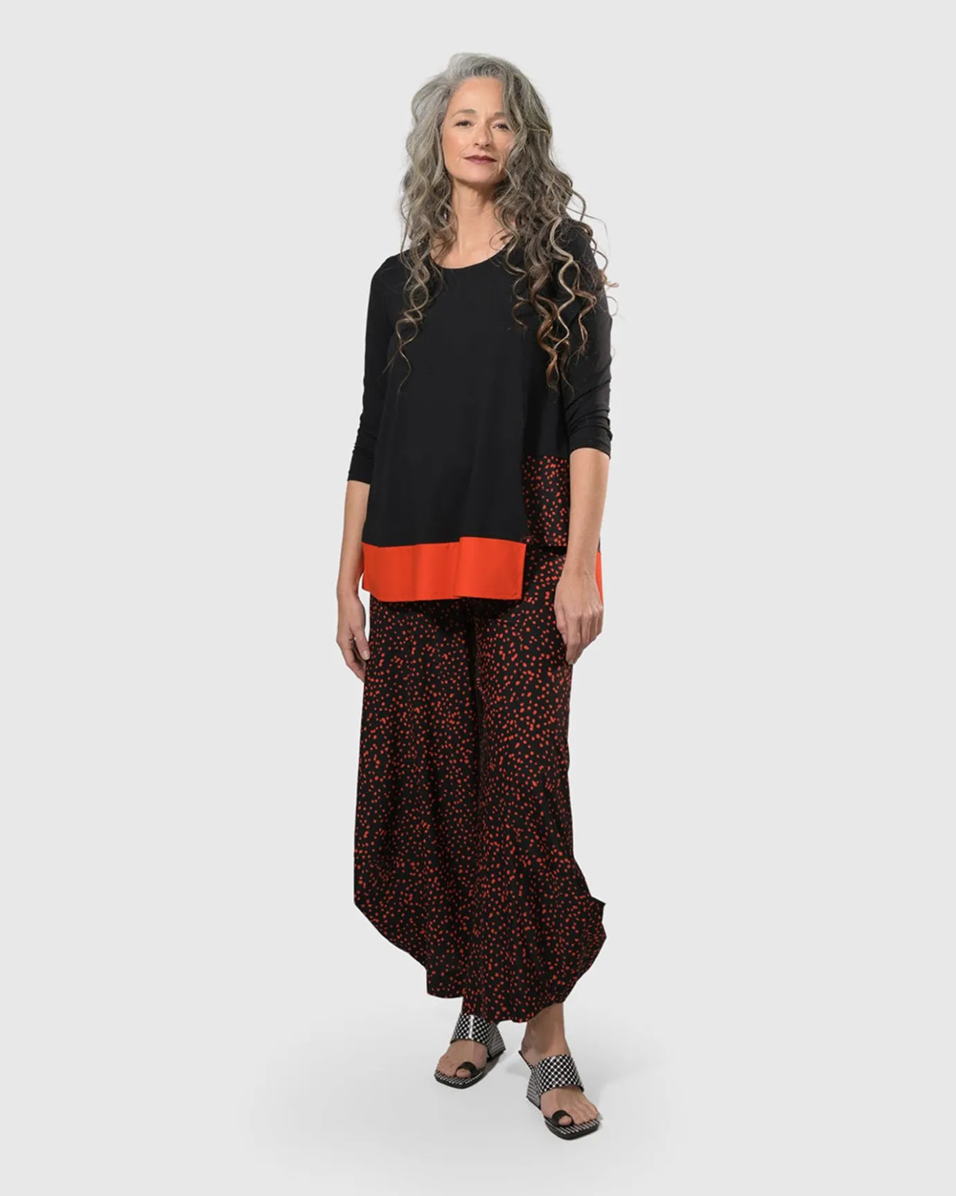 Women Alembika Plus<Tekbika Victoria Tunic Top, Flame