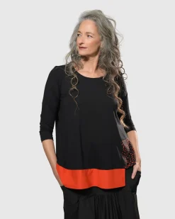 Women Alembika Tops & Tunics<Tekbika Victoria Tunic Top, Flame