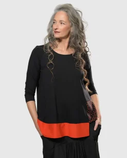 Women Alembika Tops & Tunics<Tekbika Victoria Tunic Top, Flame