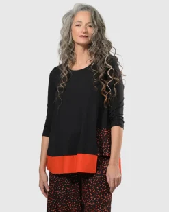 Women Alembika Tops & Tunics<Tekbika Victoria Tunic Top, Flame