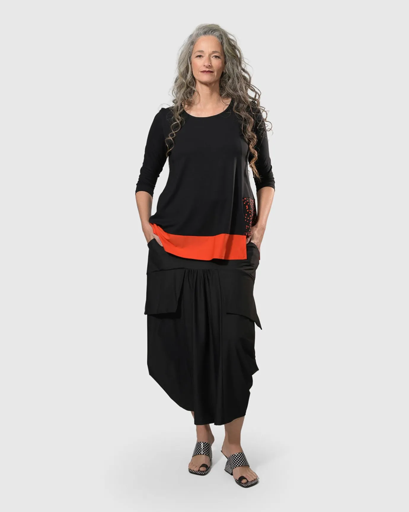 Women Alembika Tops & Tunics<Tekbika Victoria Tunic Top, Flame