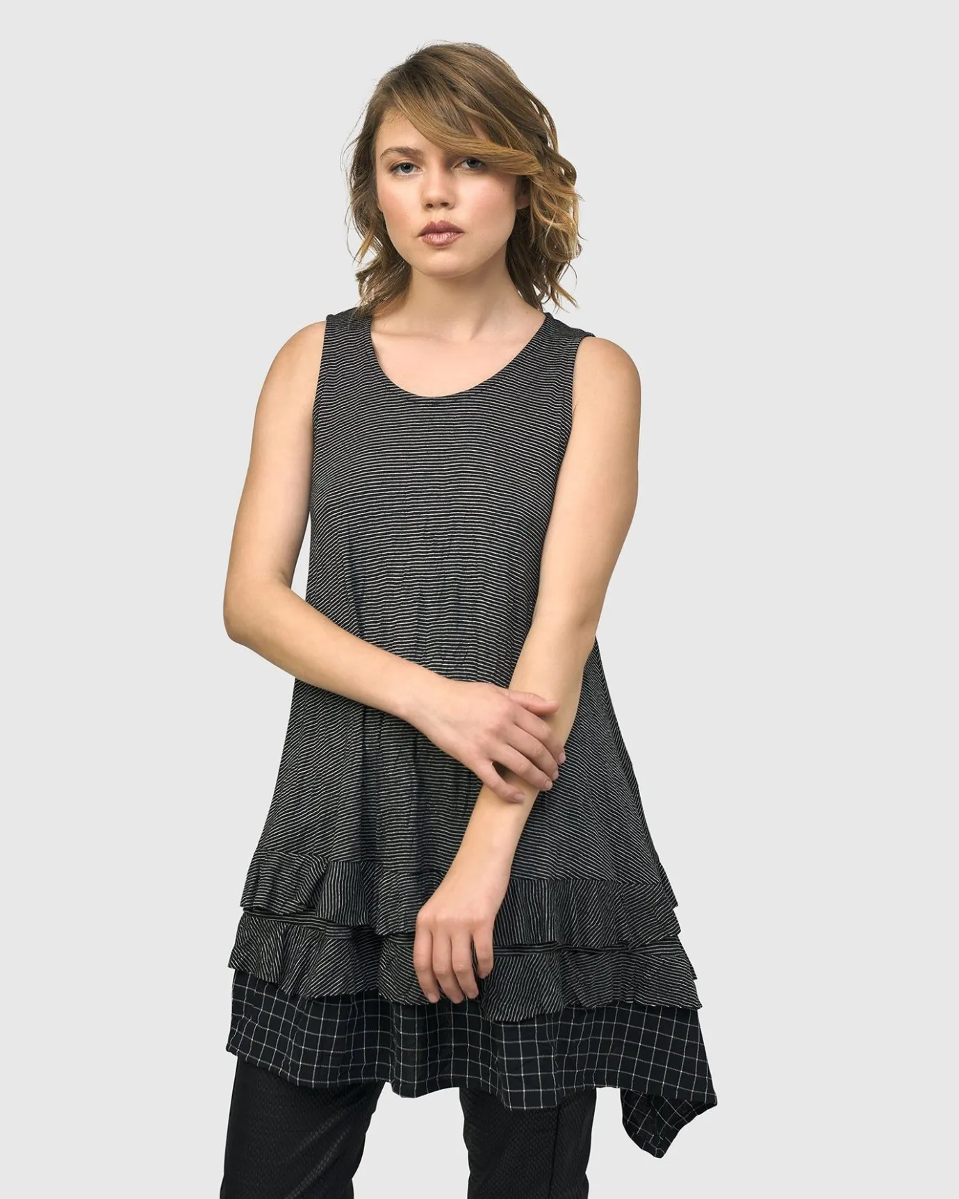 Women Alembika Tops & Tunics<Thalia Sleeveless Tunic Top, Mix