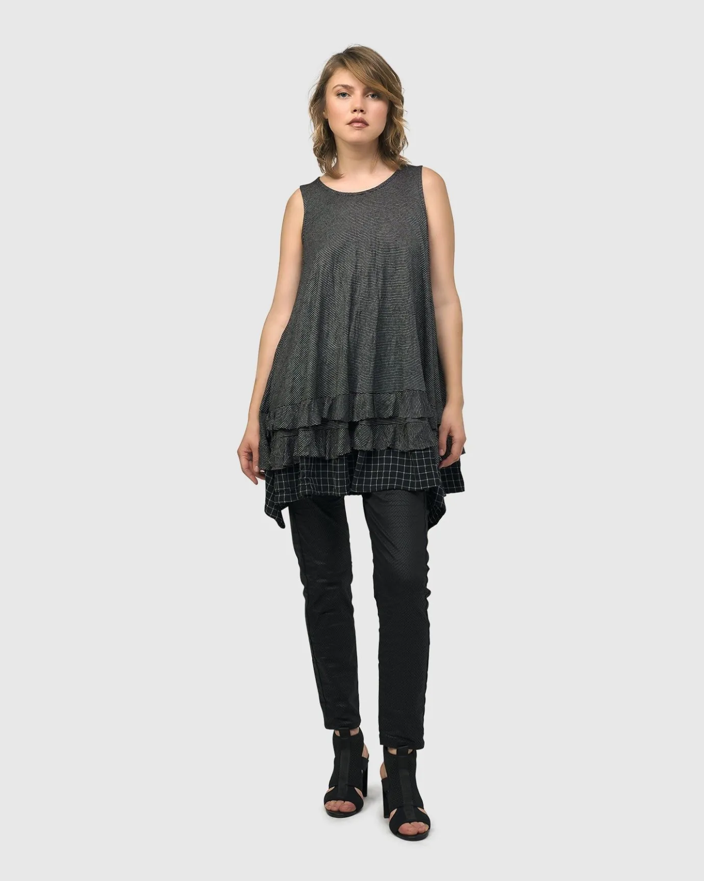 Women Alembika Tops & Tunics<Thalia Sleeveless Tunic Top, Mix