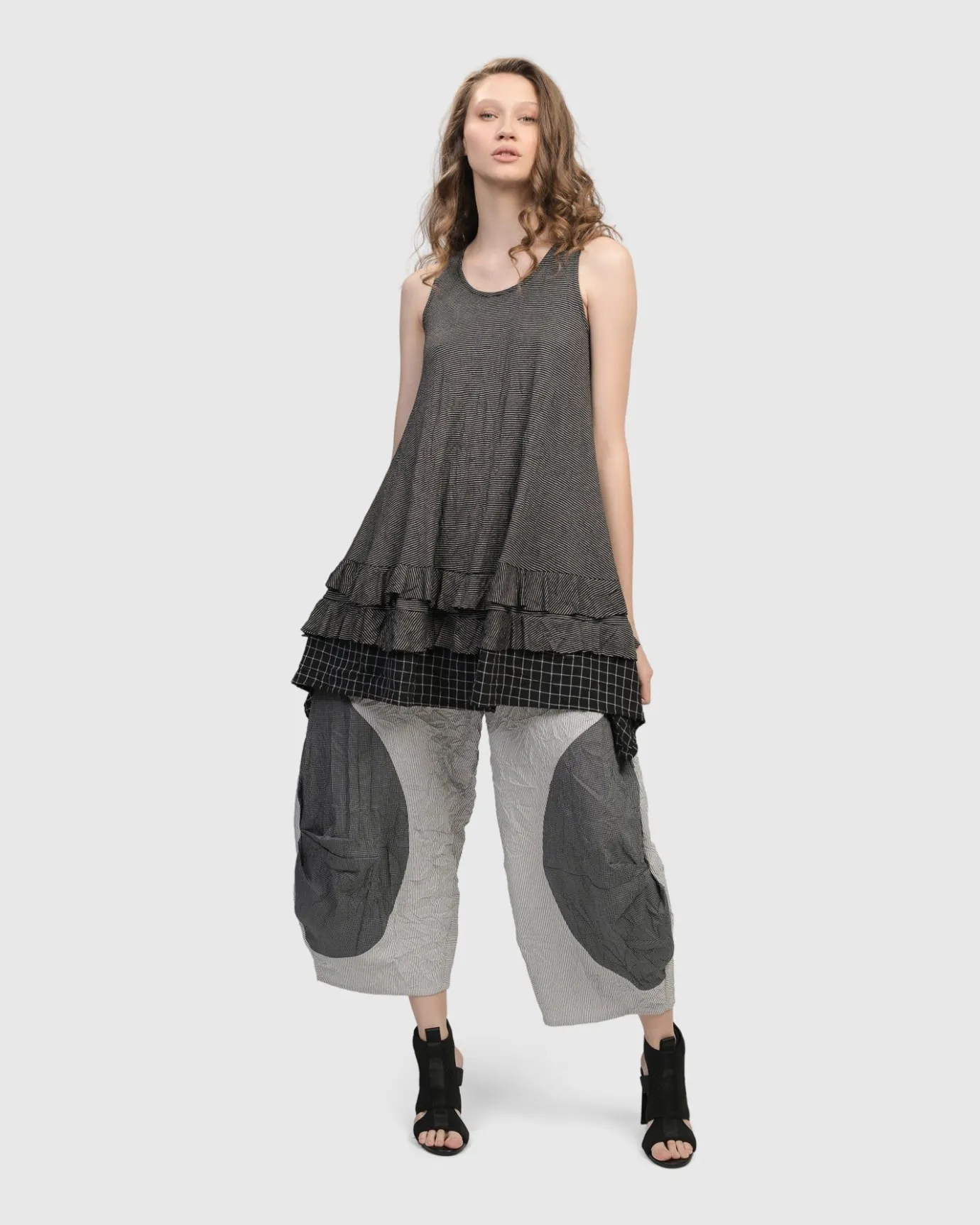 Women Alembika Plus<Thalia Sleeveless Tunic Top, Mix