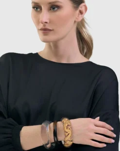 Women Alembika Jewelry<Tortie Bangle Bracelet, Tortoise
