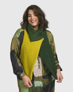 Women Alembika Plus<Two Tone Vest, Hunter