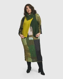 Women Alembika Jackets<Two Tone Vest, Hunter