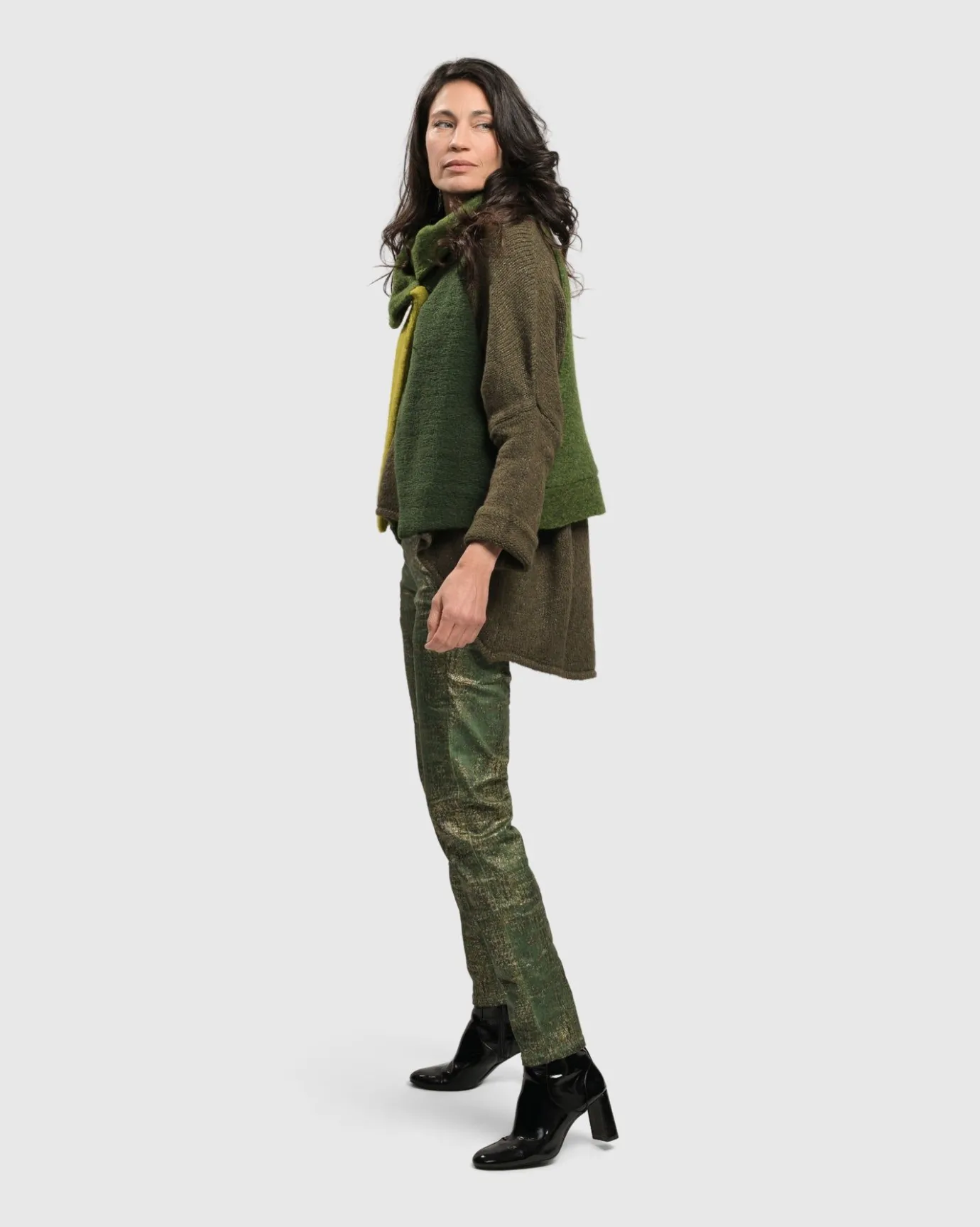 Women Alembika Jackets<Two Tone Vest, Hunter