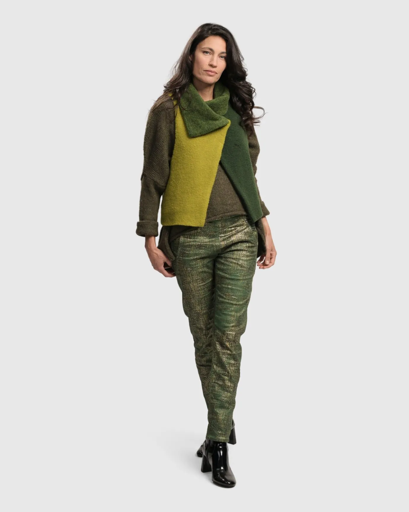 Women Alembika Jackets<Two Tone Vest, Hunter