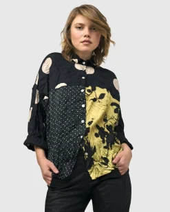 Women Alembika Plus<Under The Sun Button Down Shirt, Mix