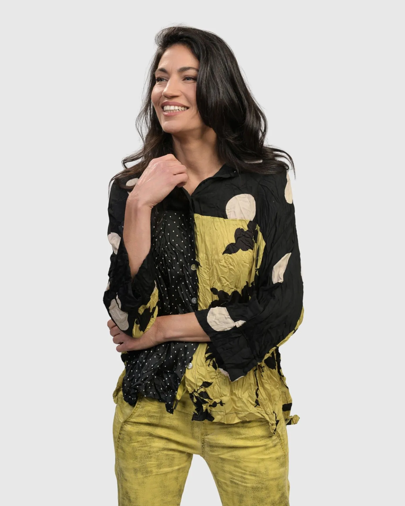 Women Alembika Tops & Tunics<Under The Sun Button Down Shirt, Mix