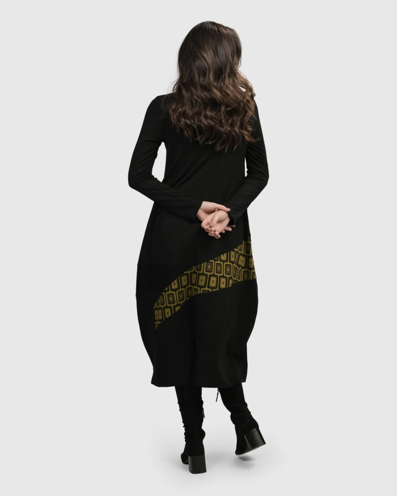 Women Alembika Plus<Unstoppable Cocoon Dress, Chartreuse