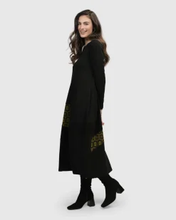 Women Alembika Plus<Unstoppable Cocoon Dress, Chartreuse