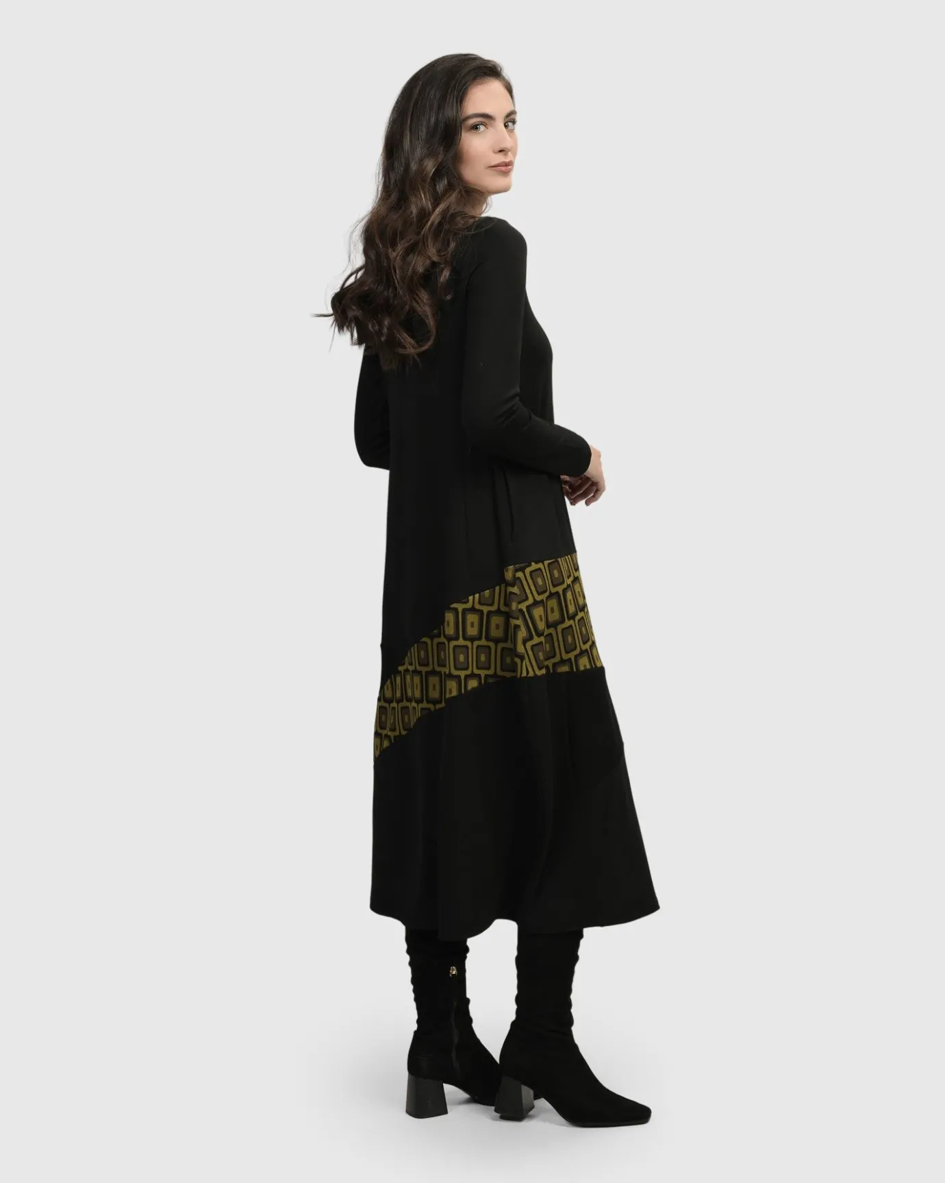 Women Alembika Dresses<Unstoppable Cocoon Dress, Chartreuse