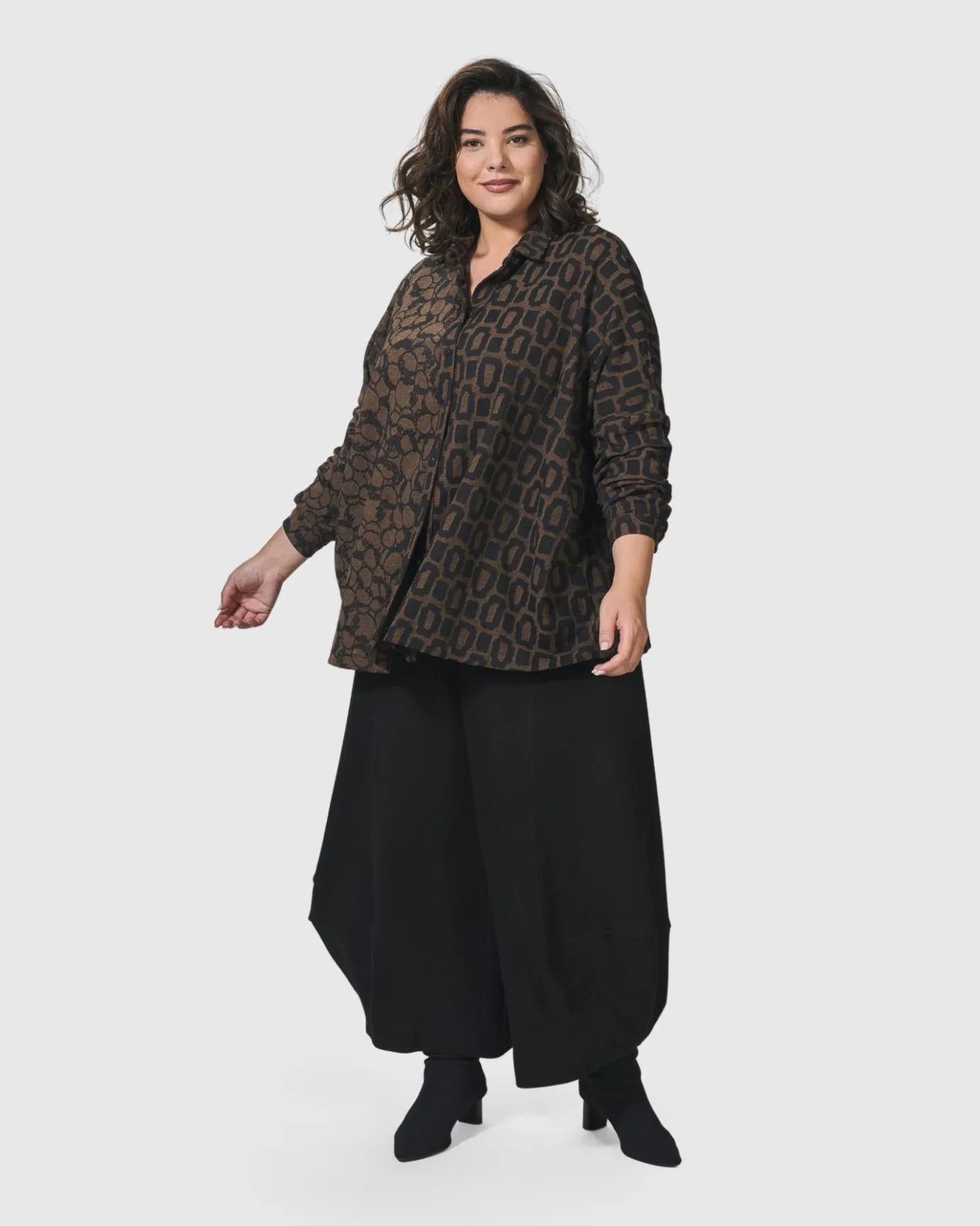 Women Alembika Tops & Tunics<Unstoppable Oversized Cardigan, Coffee