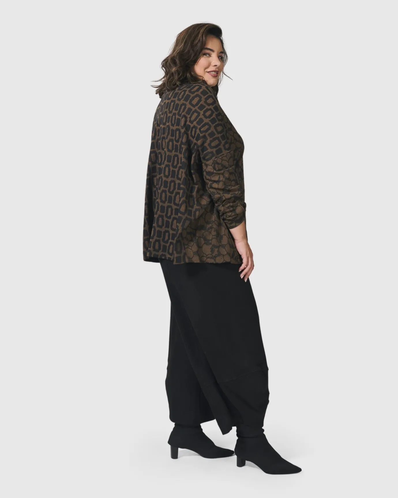 Women Alembika Tops & Tunics<Unstoppable Oversized Cardigan, Coffee
