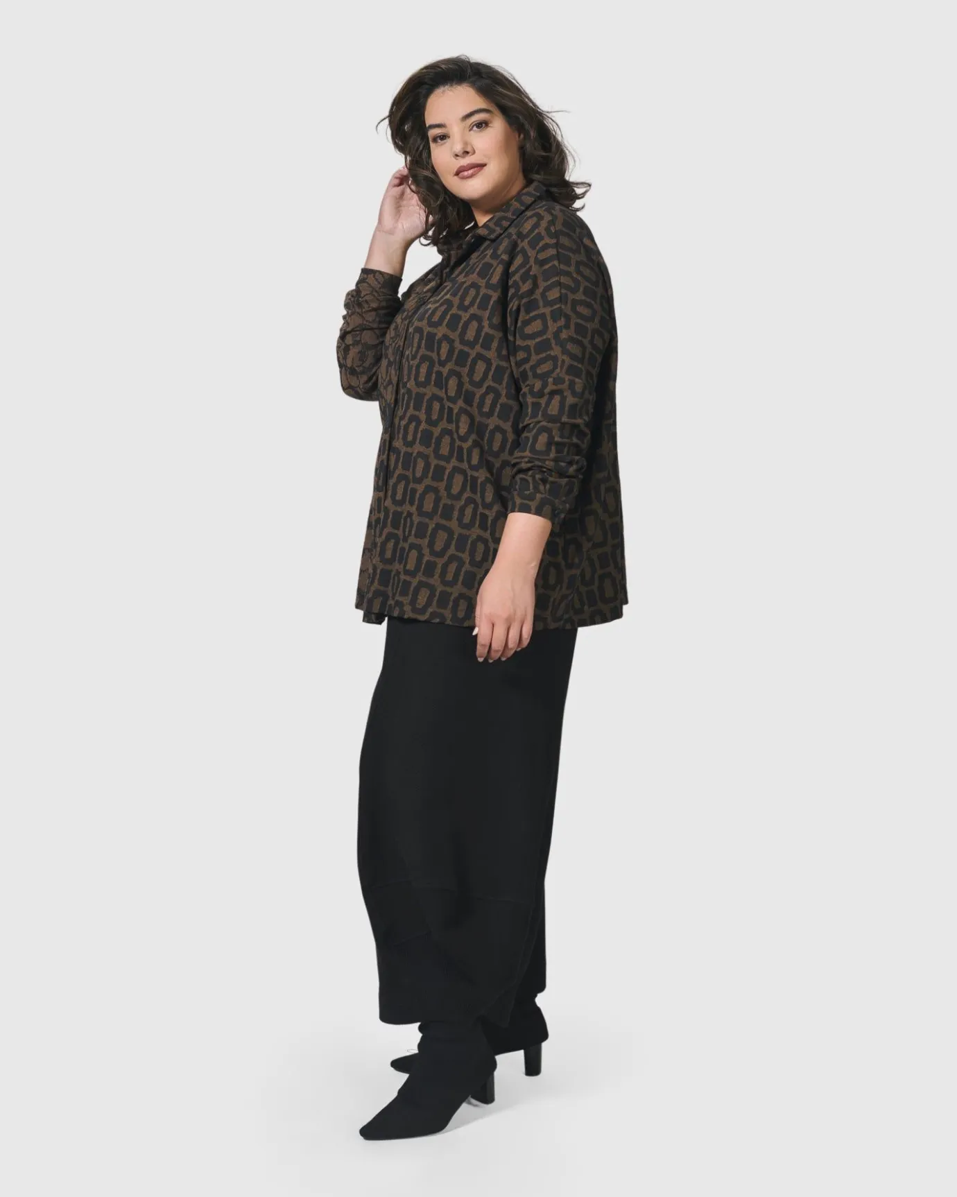 Women Alembika Tops & Tunics<Unstoppable Oversized Cardigan, Coffee