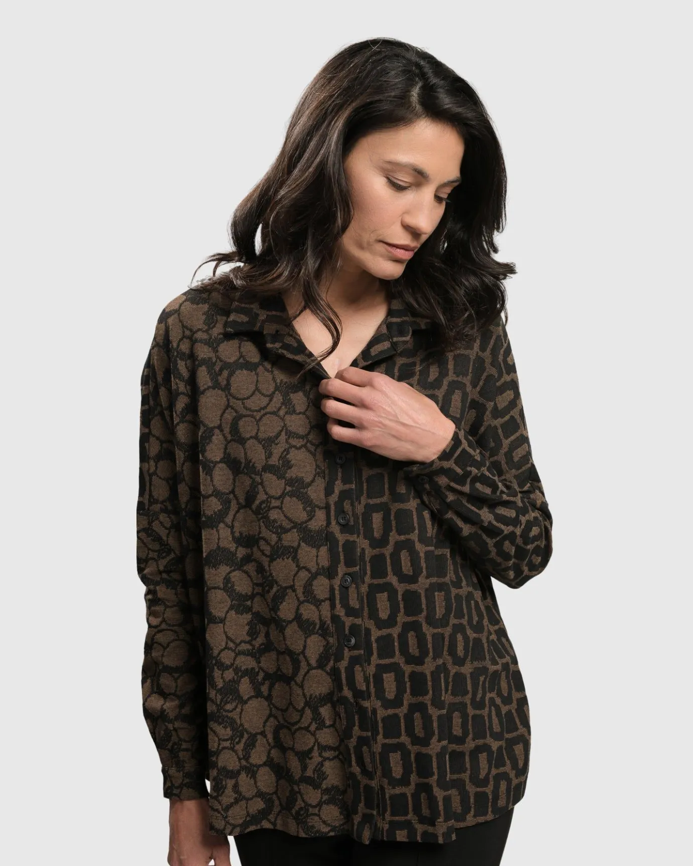 Women Alembika Tops & Tunics<Unstoppable Oversized Cardigan, Coffee