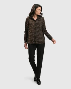 Women Alembika Plus<Unstoppable Oversized Cardigan, Coffee
