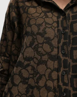 Women Alembika Plus<Unstoppable Oversized Cardigan, Coffee