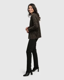 Women Alembika Plus<Unstoppable Oversized Cardigan, Coffee