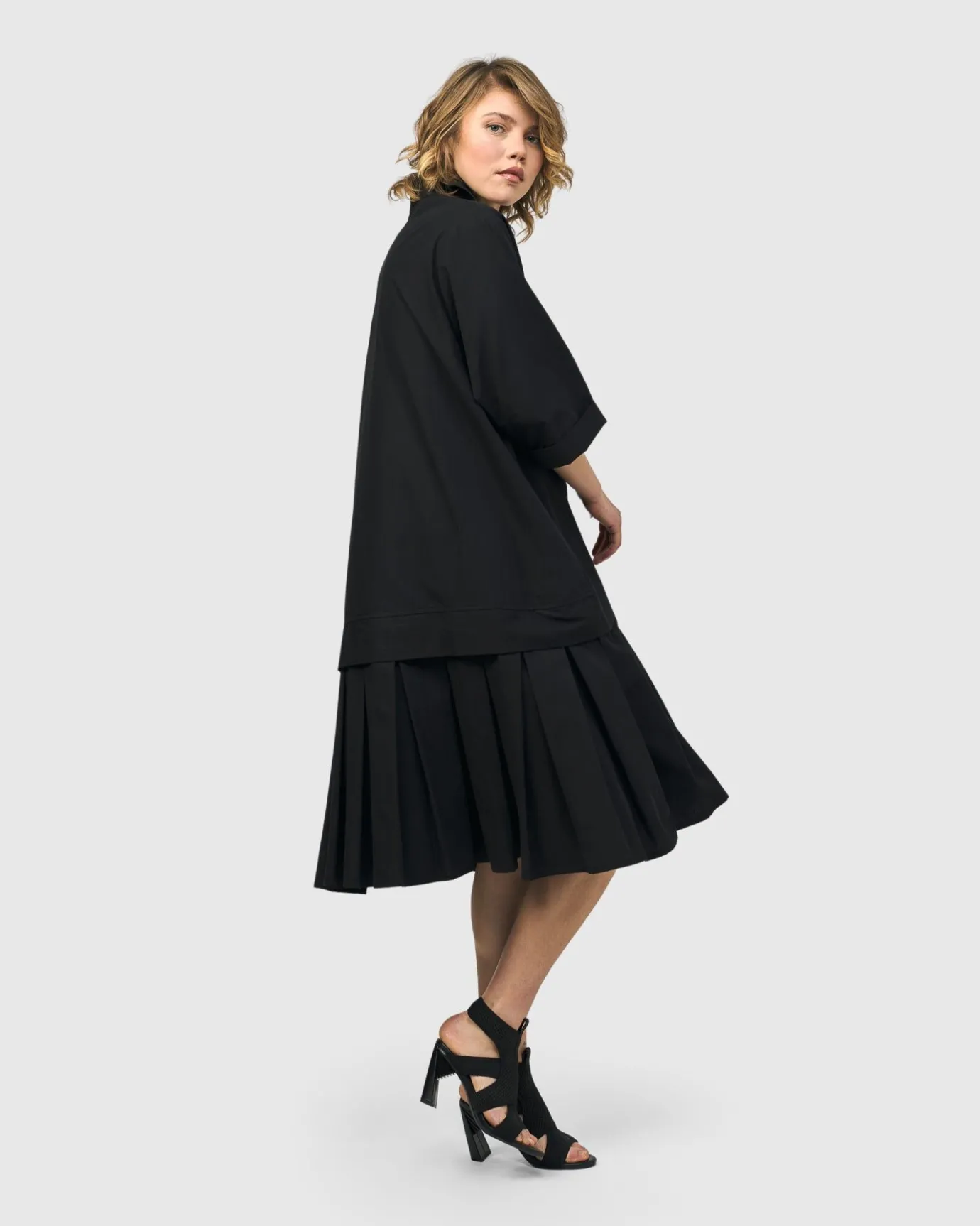 Women Alembika Plus<Urban Astor Shirt Dress, Black