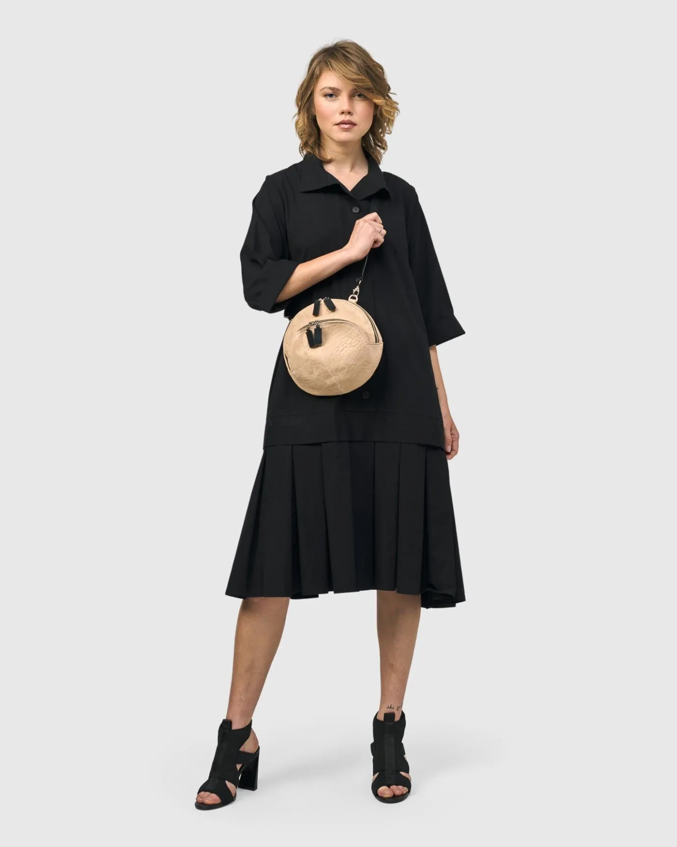 Women Alembika Plus<Urban Astor Shirt Dress, Black