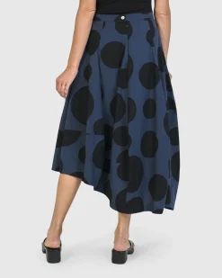 Women Alembika Plus<Urban Astrid Balloon Skirt, Navy