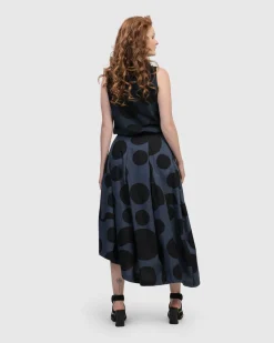 Women Alembika Plus<Urban Astrid Balloon Skirt, Navy