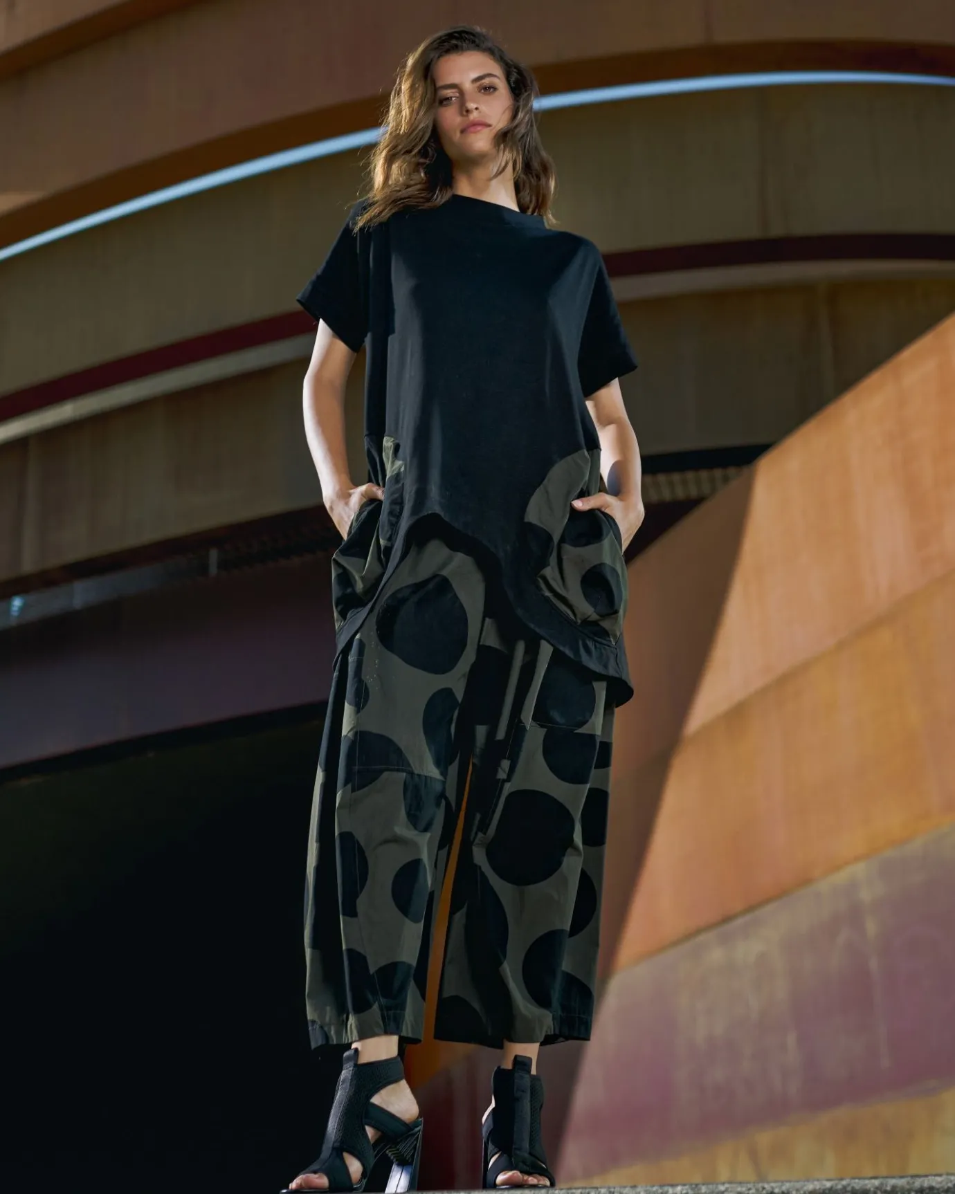 Women Alembika Tops & Tunics<Urban Bells Tunic Top, Khaki