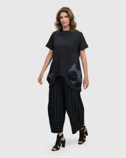 Women Alembika Plus<Urban Bells Tunic Top, Navy