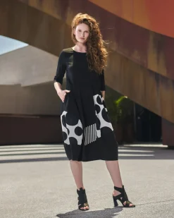 Women Alembika Plus<Urban Broadway Cocoon Dress, Mono
