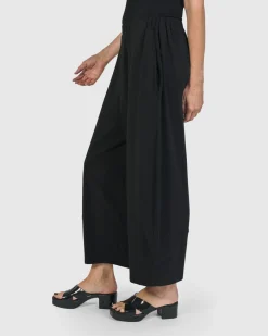 Women Alembika Plus<Urban Brooklyn Lantern Pants, Black