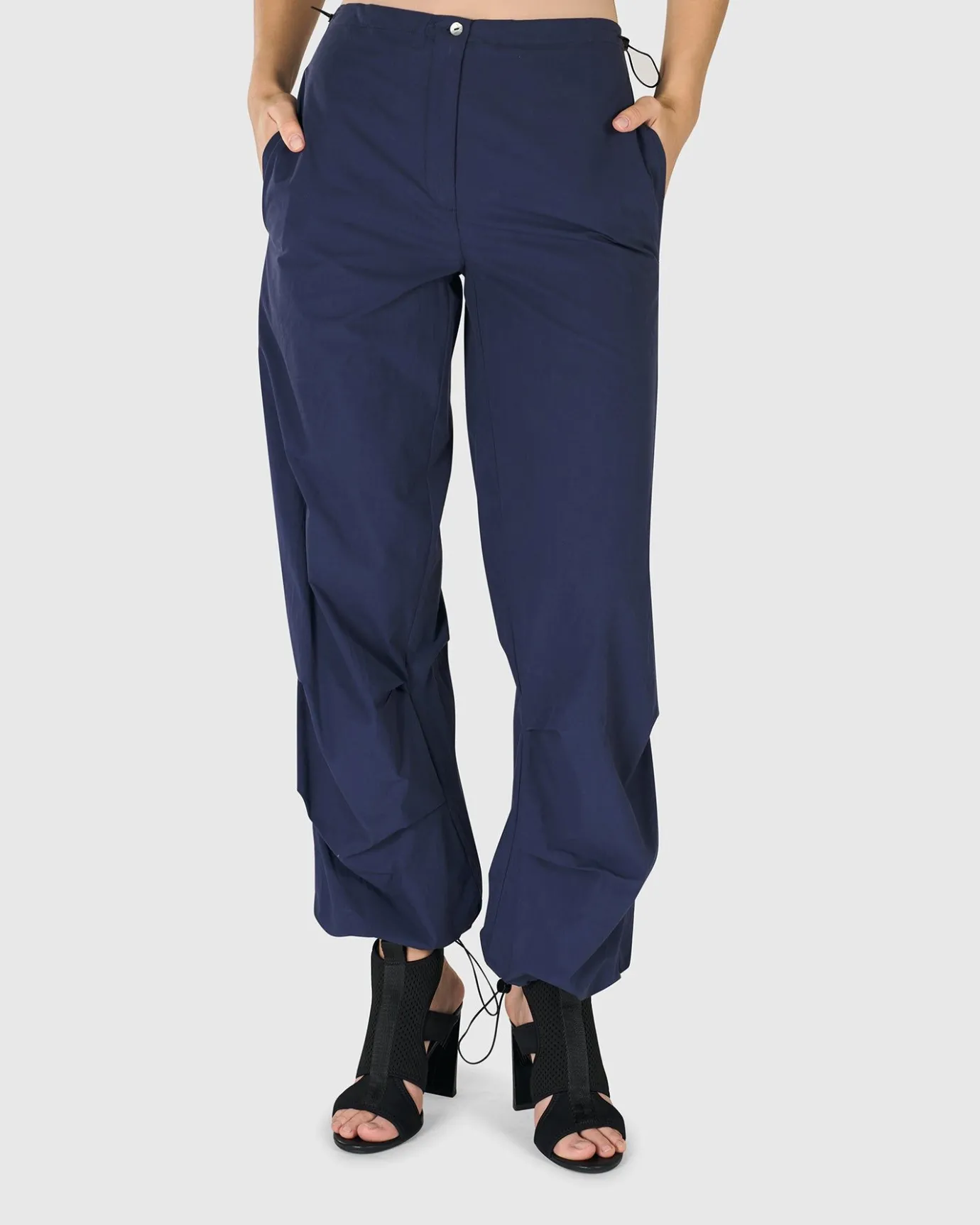Women Alembika Plus<Urban Chica Cargo Pants, Navy