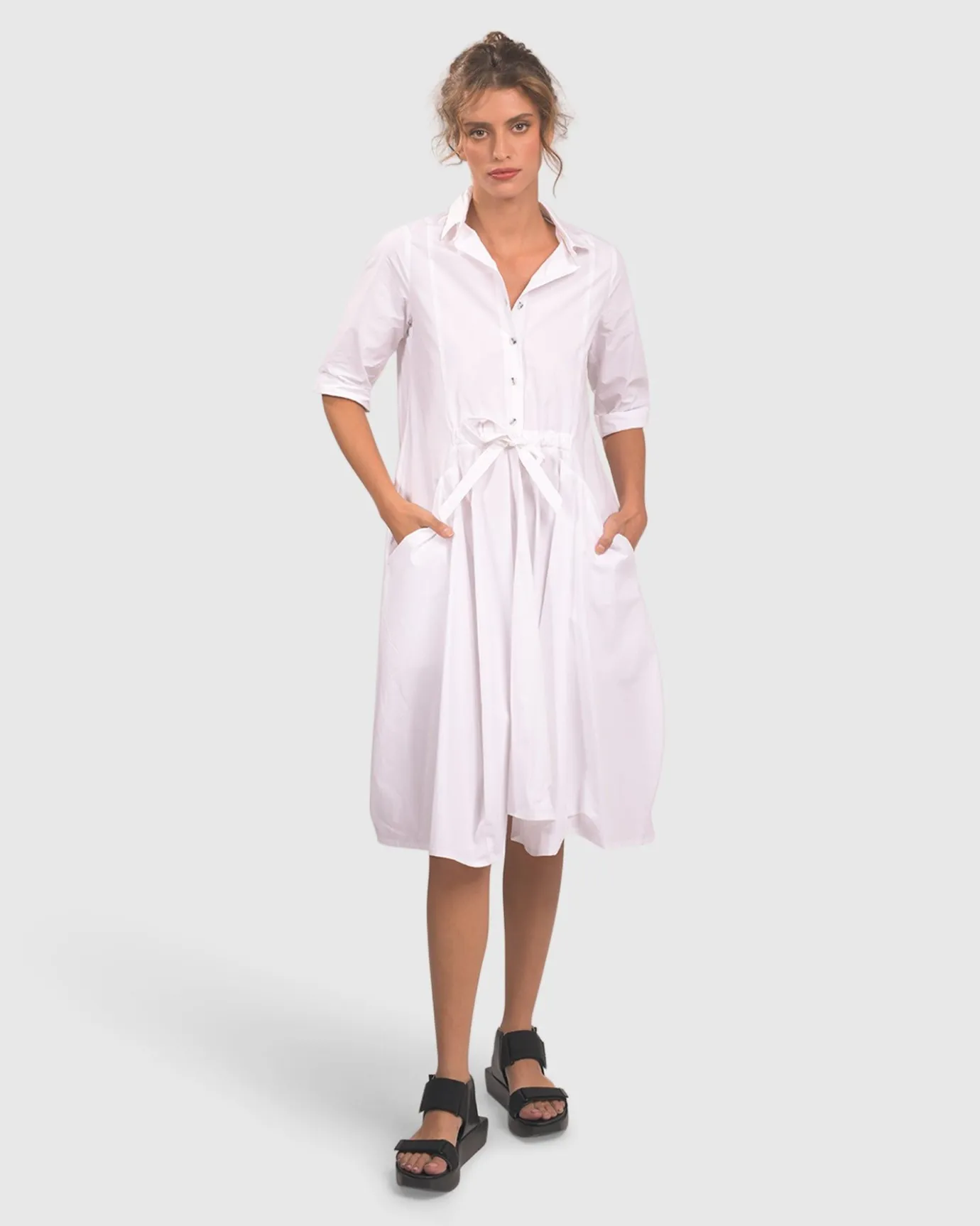 Women Alembika Dresses<Urban Cooler Dress, White