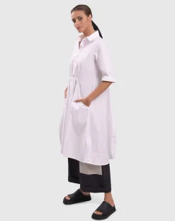 Women Alembika Plus<Urban Cooler Dress, White