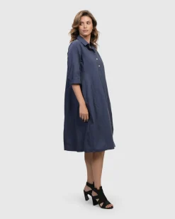Women Alembika Dresses<Urban Corcovado Wonderful Dress, Navy