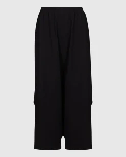 Women Alembika Plus<Urban Crop Harem Pants, Black