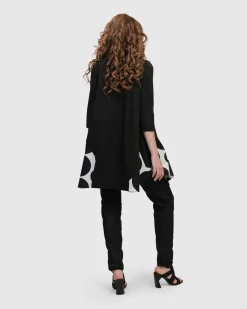 Women Alembika Plus<Urban Domino Trapeze Top, Mono