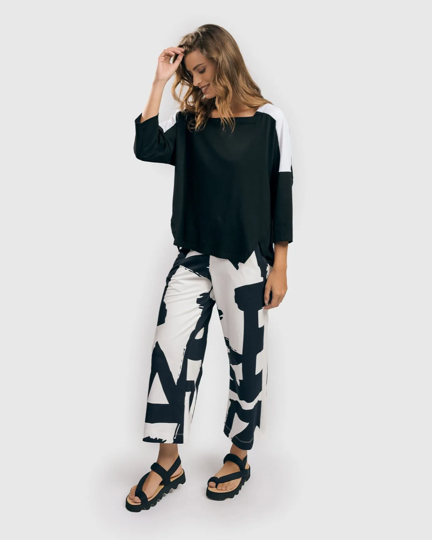 Women Alembika Pants & Skirts<Urban Eden Wide-Leg Pants, Marker