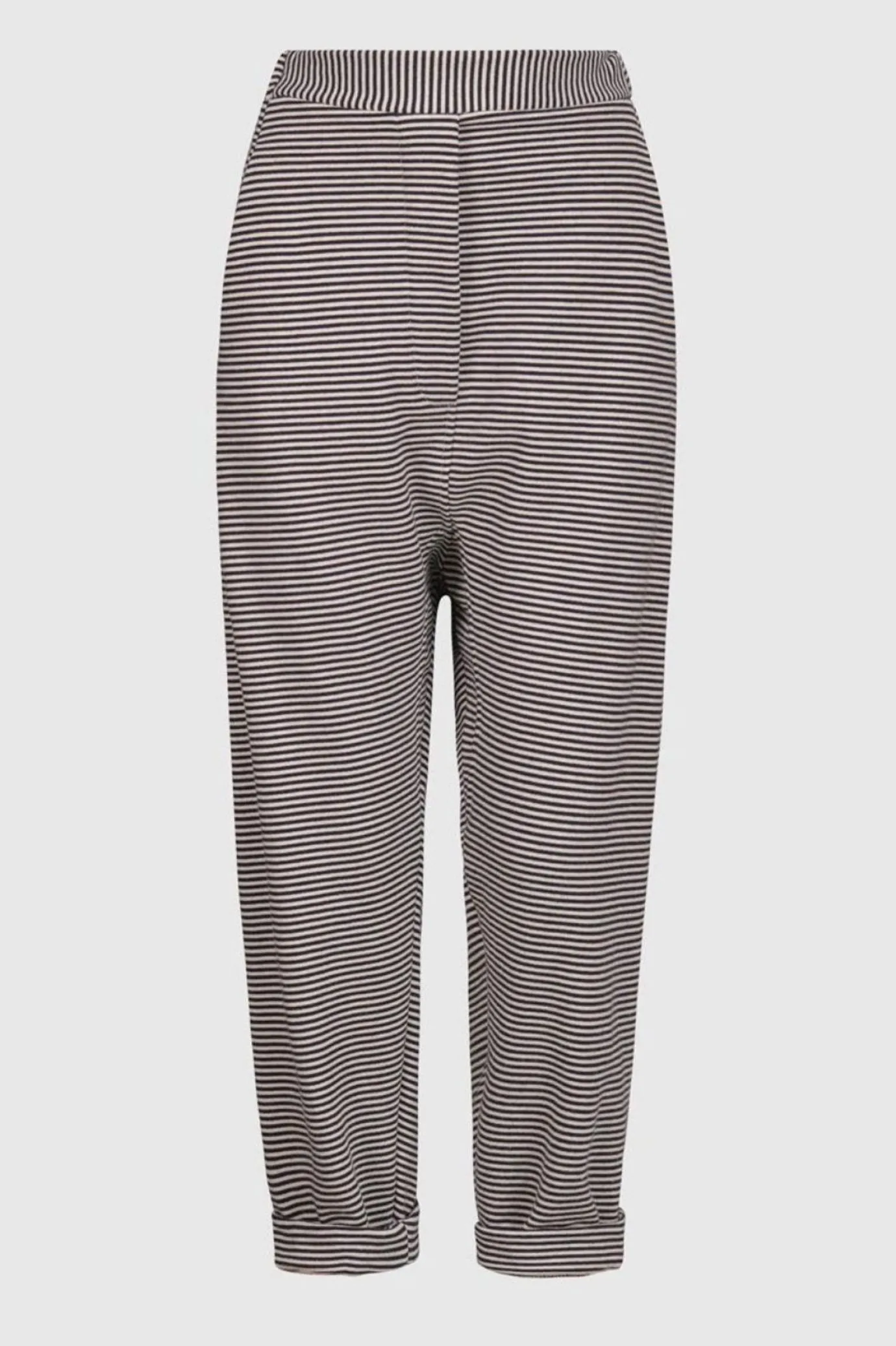 Women Alembika Pants & Skirts<Urban French Terry Trousers, Stripe
