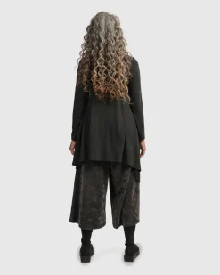 Women Alembika Plus<Urban Hi-Lo Top, Charcoal