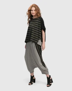 Women Alembika Plus<Urban Imperial Harem Pants, Stripes